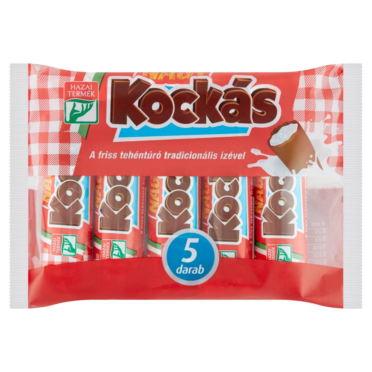 Kockás túrórúd 5*50g